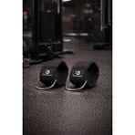 Bodyography Ankle Strap Ayak Bilekliği – Kablo Makinesi Egzersiz Aparatı (Çift) - Standart - Siyah