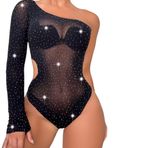 BODYSTOKİNG TAŞLI BODY VÜCUT ÇORABI ELBİSE ETEK İÇİ KADIN İÇ GİYİM