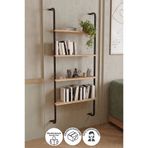 Bofigo 4 Raflı Duvara Monte Kitaplık Çam