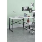 Bofigo Beyaz 60x120 cm 2 Raflı Çalışma Masası