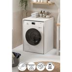 Bofigo Çamaşır Makinası Dolabı Kurutma Makinası Dolabı Banyo Dolabı Pınar Beyaz