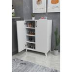Bofigo Ceren Beyaz 4 Raflı Mutfak Dolabı