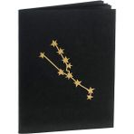 Boğa Burcu Yıldız Haritası Siyah Defter