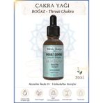 Boğaz Çakra Masaj Yağı - Throat Chakra Oil, 30ml | %100 Saf ve Doğal