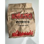 Boğaziçi Mangal Kömürü 1 kg Çıra ve Eldiven Hediyeli Birinci Sinif - Siyah