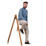 BOĞAZLI SLİMFİT ERKEK TRİKO KAZAK MAVİ M