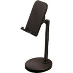 Boğazören Siyah Telefon Tablet Standı (Sert Hafif Pilastik MALZEME+360° Döner Başlık+Stabil Ağırlık Dengeli)