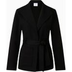 Bogner Benisha Jersey Slim Fit Siyah & B-Logo Blazer Kadın Ceket - XS