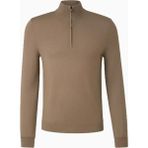 Bogner Ouri Troyer Lüks Klasik Stil, Erkek Yün Kazak - Kahverengi - 3XL