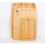 Boğumlu Kesme ve Doğrama Panosu – Ekmek, Et, Balık, Tavuk ve Sebze Için Kaymaz Tabanlı, Antibakteriyel, Çok Amaçlı Mutfak Kesim Tahtası (1, 30X19 Cm)