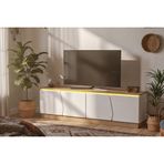 Bohem 180 Cm Tv Ünitesi, Mdf Kapak Led Işıklı Tv Ünitesi