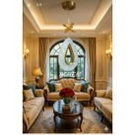 Bohem Aydınlatma Modern Tek Damla Sarkıt Gold Model 3 Renk LED (Beyaz Sarı Günışığı) - 1
