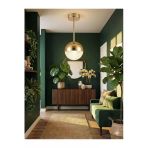 Bohem Aydınlatma Tavana Sıfır Gold 3 Renk Led Modern Top Avize Antre/Hol Banyo Avizesi