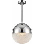 Bohem Aydınlatma Tavana Sıfır Krom 3 Renk LED Modern Top Avize Antre/hol Banyo Avizesi - 1