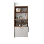 Bohem Çok Amaçlı Banyo Dolabı Mdf Kapak Beyaz, N MODEL