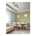 BOHEM Dekoratif Bambu Ayna 3 Adet 60cm 50cm 40cm