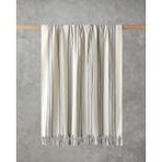 Bohem Line Pamuklu Peştamal 90X150 cm Açık Bej-Koyu Lacivert - 90 x 150 cm - Bej - Lacivert