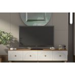 Bohem Tarz 180 Cm 4 Kapaklı Mdf Kapak Tv Ünitesi