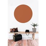 Bohem Yuvarlak Duvar Stickerı (KİREMİT)