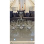 Bohemia Bohemıa Kristal Füme Kahve Yanı Su Bardağı