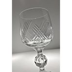 Bohemia Collection Sterna Kristal 6'lı Kahve Yanı Su Bardağı / Beyaz Şarap Kadehi Seti 150CC Era Model - Şeffaf - 150 ml