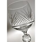 Bohemia Collection Sterna Kristal 6'lı Kahve Yanı Su Bardağı / Beyaz Şarap Kadehi Seti 150CC Katrina Model - Şeffaf - 150 ml
