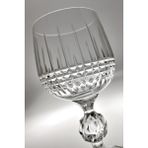 Bohemia Collection Sterna Kristal 6'lı Kahve Yanı Su Bardağı / Beyaz Şarap Kadehi Seti 150CC Rio Model - Şeffaf - 150 ml