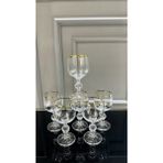 Bohemia Crystalex Kahve Yanı Su Bardağı - Antrasit - Sarı - 1,9 lt