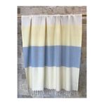 Bohemian Organik Pamuk 90x190 Mavi Peştemal Mavi 100 x 200