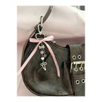 bohemian takı tasarim Pembe Kurdele Coquette Ribbon Çanta Aksesuarı