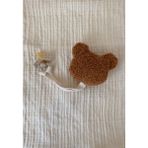 Bohemoon Teddy Bear Emzik Askısı El Yapımı Camel Renkli Elyaf Dolgulu Aksesuar