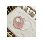 Boho Piccolo Oval 2'li %100 Pamuk 8 Kat Müslin Bebek Önlüğü / Yakalık / Salya Önlüğü