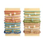 Boho saç lastiği, 20 adet saç lastiği, 5 cm, elastik saç lastiği, at kuyruğu tutucu, Boho bileklik, saç lastiği, sevimli bileklik, kalın ince saçlar için