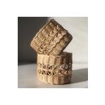 Bohodella (1 Adet) Rattan Bambu Hasır Sepet, Hasır Düzenleyici, Hasır Kutu, Pinterest Sepet