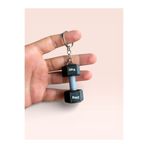 bohoostudio Fitness Motivasyon Anahtarlığı - 20kg Dambıl Tasarımlı Gym Çanta Aksesuarı - Tasarım Hediyesi