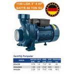 Böhrer 100A 4'' ,2.25 Kw 3 Hp Santrifüj , Saatte 66 Ton Su ,Tarla Sulama Bahçe Sulama Fiskiye Sulama Motoru Outlet