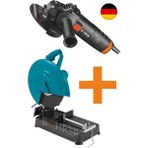 Böhrer 3200 w Profil Demir Metal Kesme Makinesi 125 mm 2100 w Demir Kesme Taşlama Makinesi