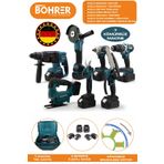 Böhrer 7'li Set Akülü Kırıcı Delici,vidalama,somun Sıkma,taşlama,dekupaj,budama Testere ve Makas