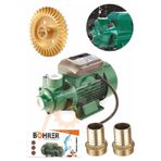Böhrer Böhr QB60B 370 Watt 0.55 Hp 220V Santrifüj Su Motoru Pompa -+ 2 Adet Rekor Takımı