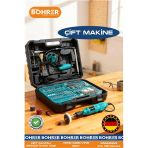 BÖHRER ELEKTRİKLİ 2 MAKİNELİ FULL SET HOBİ GRAVÜR OYMA MİNİ TAŞLAMA MAKİNESİ