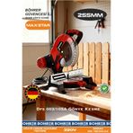 BÖHRER ELEKTRİKLİ GÖNYE KESME MAKİNESİ - 255MM TESTERE ÇAPI YENİ NESİL PROFESYONEL