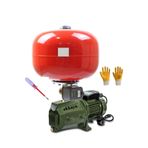 Böhrer Jet 100P Hidrofor Set Pompa 0,75 Kw 1 Hp 24 Litre Italyan Kafa Hidrofor Pompa 3 Kat 3 Daire Yeterli