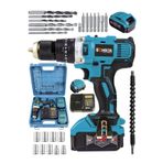 Böhrer Profesyonel Blue Power Helber 13 Mm Metal Mandren 27 Parça 58 Vf Darbeli Vidalama Matkap