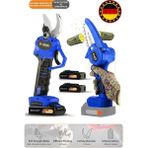 Böhrer Süper 2'li V258 5000MAH Blue Akülü Budama Makası ve Akülü Testere Ağaç Budama Makinesi