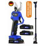 BÖHRER V258 5ah 30mm Çift Kademeli Teleskop Uzatmalı Kömürsüz Blue Akülü Budama Makası HB0151T