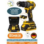 Böhrer V298 AH Red 10 mm Demir Mandren Darbeli Vidalama Matkap