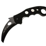 Böker Emerson 0504 BK Siyah Karambit Kamp Çakı 20cm- Manuel, Kemerlikli