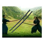Bokken Aikido Çalışma Sopası - Ahşap Samuray Aikido Eğitim Kılıcı - Siyah