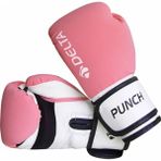 Boks Eldiveni 6 Oz 45 kg Altı Çocuk ve Gençler Için Kick Boks, Muay Thai, Sparring Eldiven - Pembe