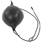 Boks Hız çantası, Pu Deri Hızlar Yumruk Atma Topu, Ağır Hizmet Asma Salonu Spor Sporu Fitness Için Topu, Yumruk Atma çarpıcı Refleksler Top Egzersiz (BLACK)